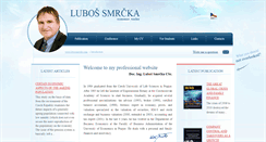Desktop Screenshot of lubossmrcka.com